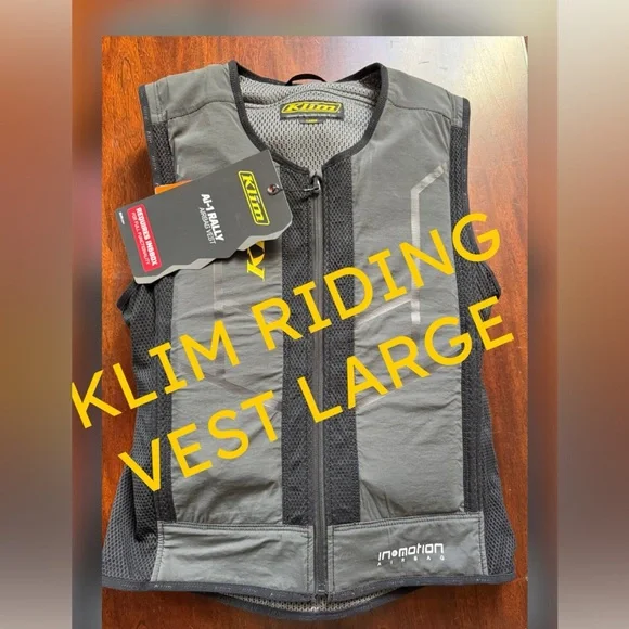 KLIM AI RALLY VEST LARGE - Picture 1 of 9